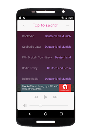 Deutschland Radio station Screenshot 2