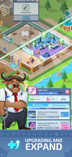 Idle Zoo Hospital Screenshot 2