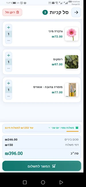 B.Flowers — פרחי בייקר Screenshot 2