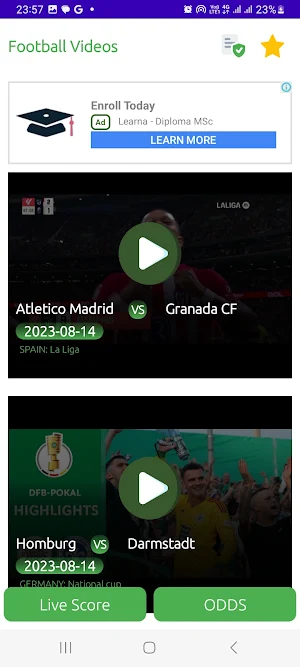 GoalTracker360 - Highlights Screenshot 1