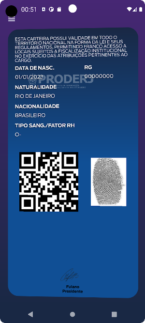 Carteira Funcional RJ Screenshot 3