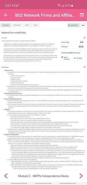 Wiley Exam Prep Screenshot 2