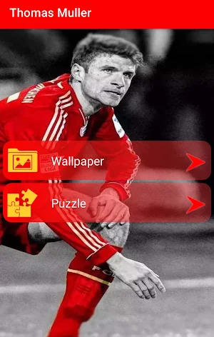 Thomas Muller Wallpapers and Puzzle Screenshot 3