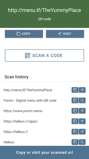 QR Code and Barcode Scanner Screenshot 1