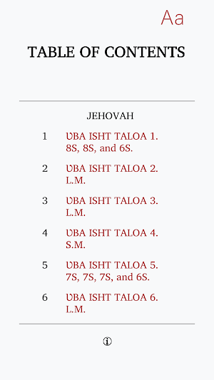 Choctaw Hymns Screenshot 1