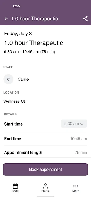 The Wellness Cntr, Whole Foods Screenshot 2