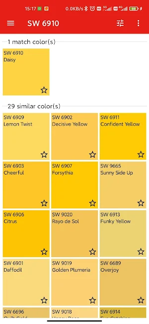 Sherwin-Williams Paint Colors Screenshot 3