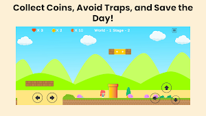 Super Jenny World: Retro Run Screenshot 2