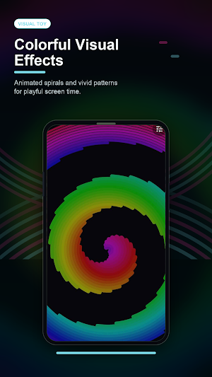 Rainbow Spiral Toy Screenshot 0