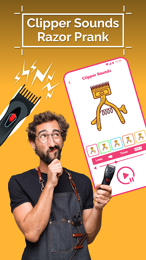 Hair Clipper, air horn & fart Screenshot 0