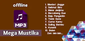 Mega Mustika Mp3 Offline Screenshot 1