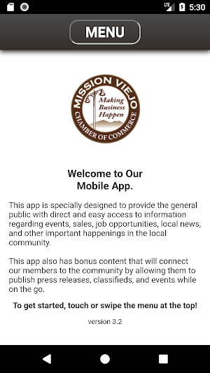 Mission Viejo Chamber App Screenshot 0