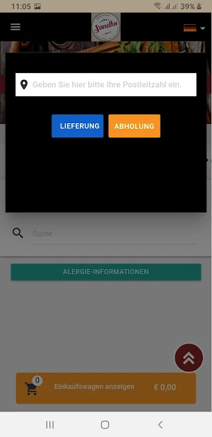 Sandhu Restaurant Screenshot 2
