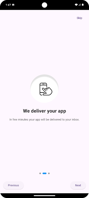 App in minutes Screenshot 1