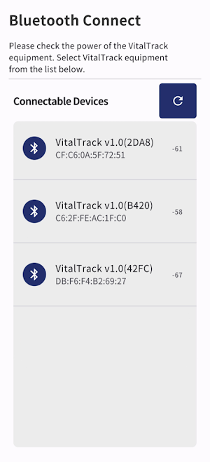 VitalTrack Screenshot 2
