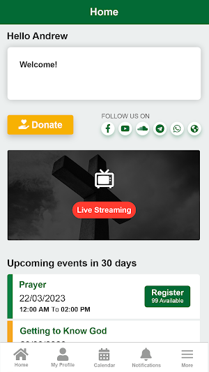 Community Church STL Screenshot 2