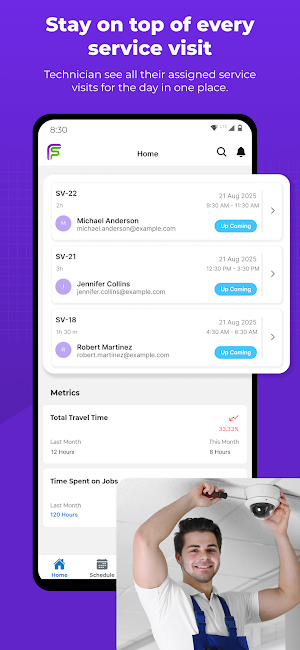 FieldServicePro Screenshot 1