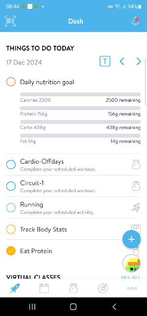 Impact Health and Fitness Screenshot 1