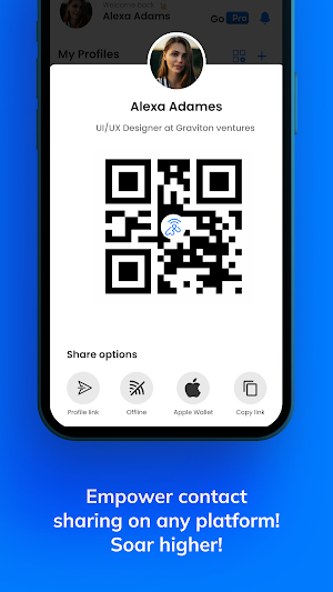 Flickit - Digital Contact Card Screenshot 3