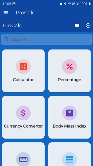 calculator procalc Screenshot 0
