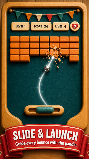 Pebble Arcade Parade: Bounce Screenshot 1