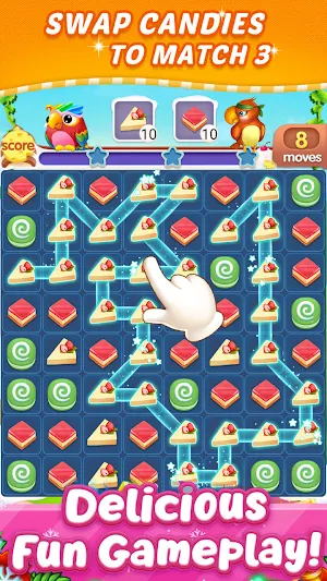 Sweet Legend - Match 3 Screenshot 0