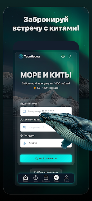 Sea Teribas — Киты Териберки Screenshot 1