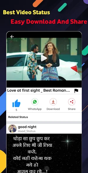 Love Status - Sad Video Status Screenshot 3