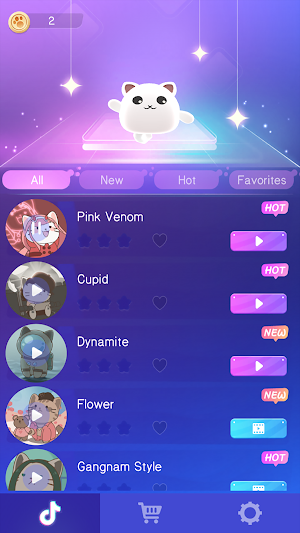 Kpop Dancing Cats: Meow Hop Screenshot 1