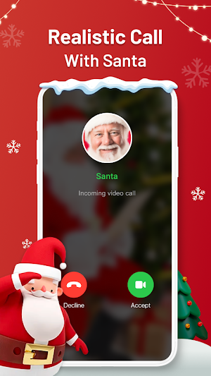 Call from Santa: Talk to Santa Screenshot 1