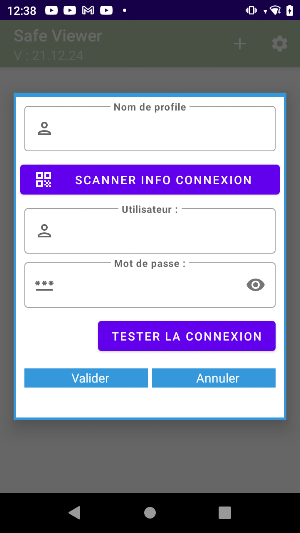 Safe Data Connect Screenshot 1