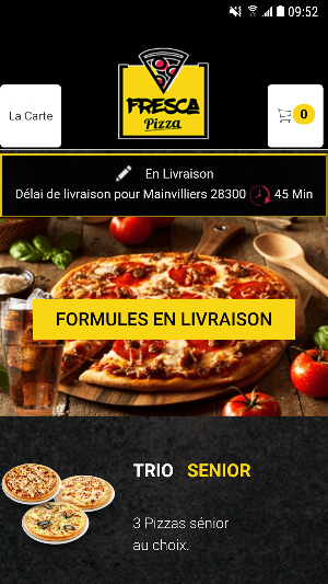 Fresca Pizza Screenshot 2