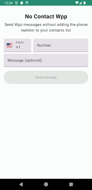 No Contact Wpp Screenshot 0