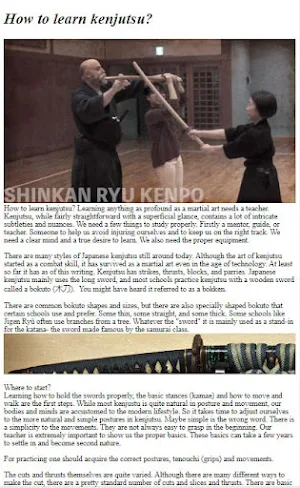 How to Do Kenjutsu Techniques Screenshot 0