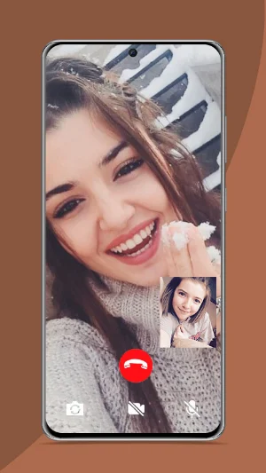 Hande Ercel Fake Video Call Screenshot 1