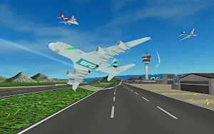 Fly Plane Flight 3D Airplane Simulator Screenshot 0