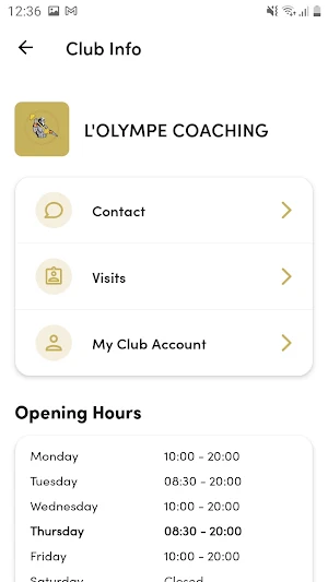 L'OLYMPE COACHING Screenshot 2