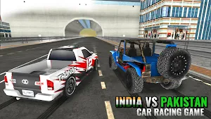 Ind Vs Pak Car Racing : Car Games 2021 Screenshot 1