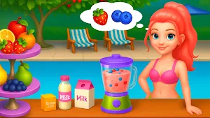 Girls Swimming Pool Party Bash Screenshot 1