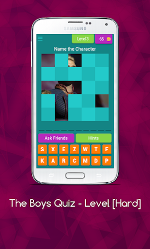 The Boys Quiz - Level [Hard] Screenshot 3