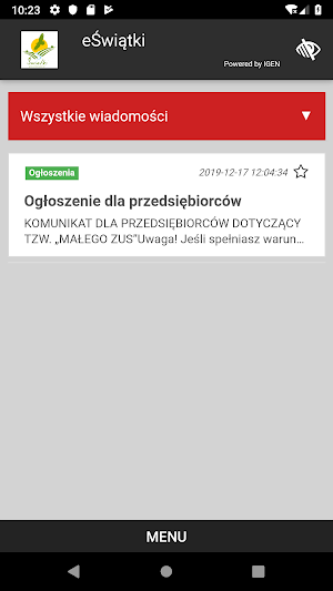 eŚwiątki Screenshot 1