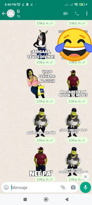 Stickers de Grek Buchon Screenshot 2