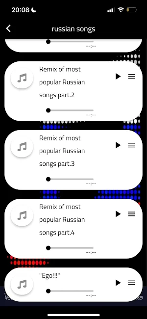 Russian songs Screenshot 3