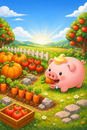 Piggy Garden:Cozy Puzzle Screenshot 3
