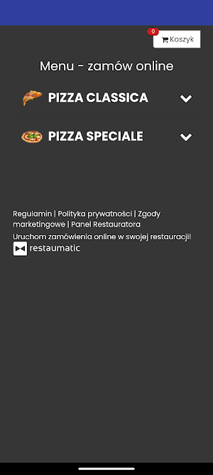 Pizzeria Bella Ciao Reda Screenshot 0