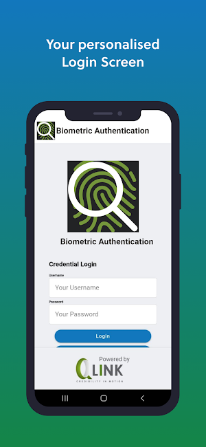Biometric Authentication QBIO Screenshot 2