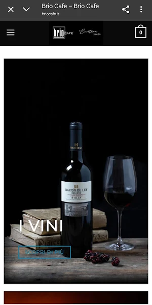 APP Briocafè Enoteca Screenshot 1