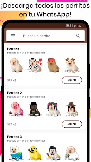 Stickers del Perrito Triste para WhatsApp 🐶 Screenshot 1