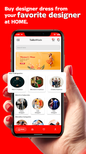 Taiilormade: Tailoring service Screenshot 1