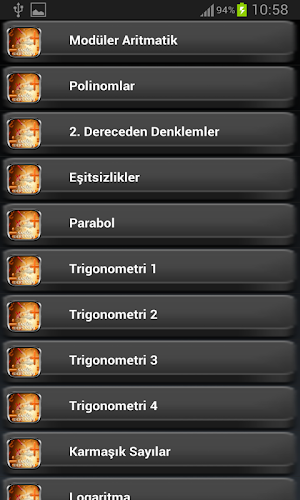 TYT ve AYT için  Sayısal Dersanem Tüm Dersler Screenshot 2